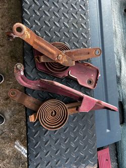 Hood brackets with bolts / several sets available