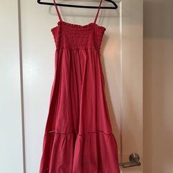 O.P.T red summer dress