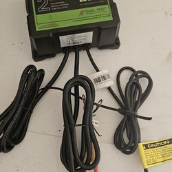 Dual bank battery charger