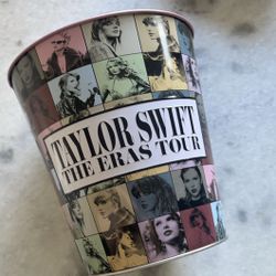 Taylor Swift Eras Tour Commemorative popcorn bucket