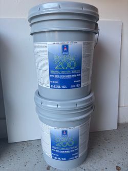 10 new gallons of Semigloss White paint