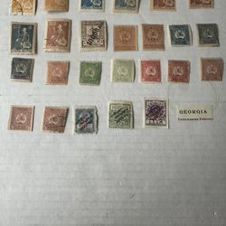 Russia Georgia Stamp Lot Of 25 Used Group 