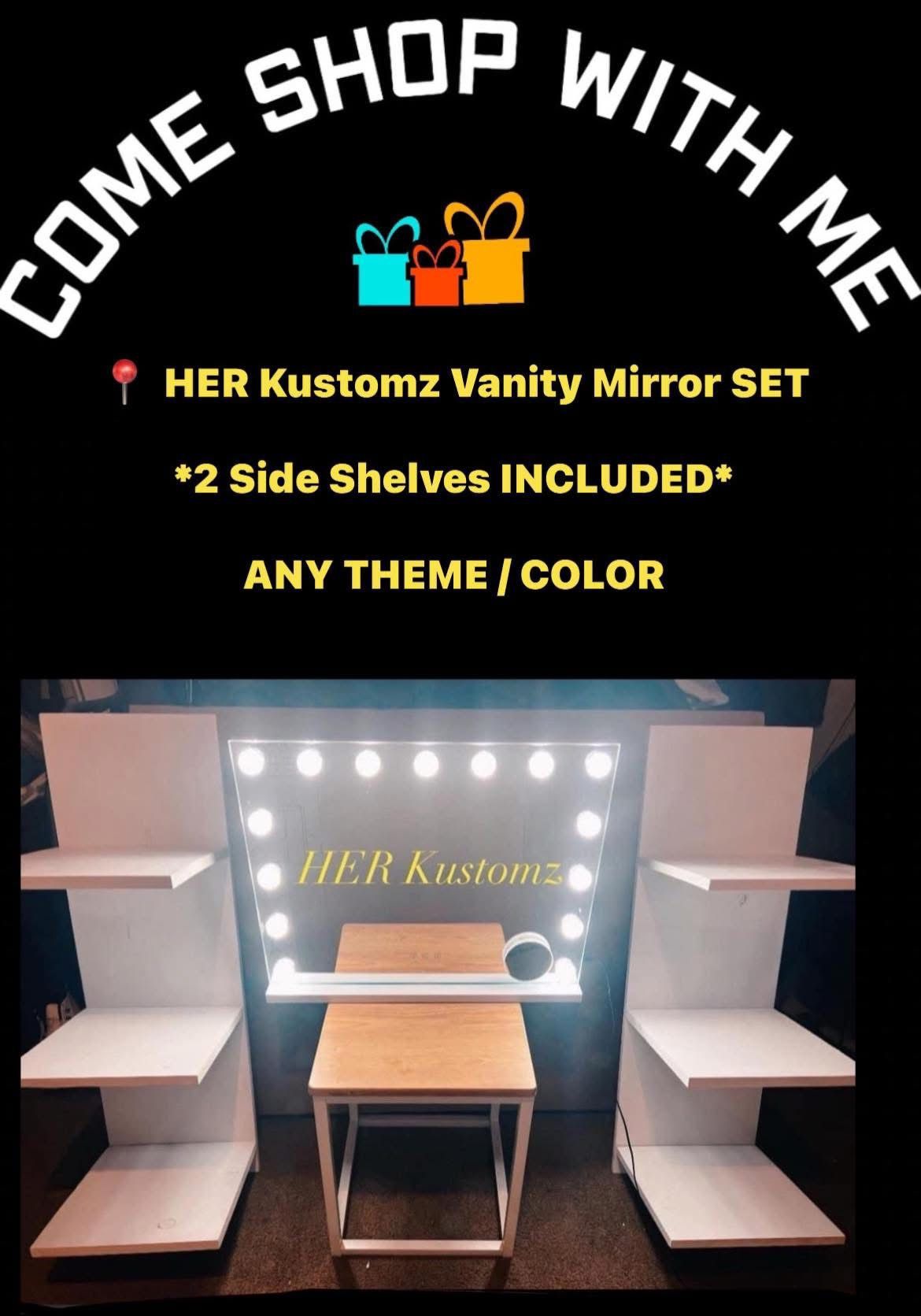 Her Kustomz Light-Up Vanity set