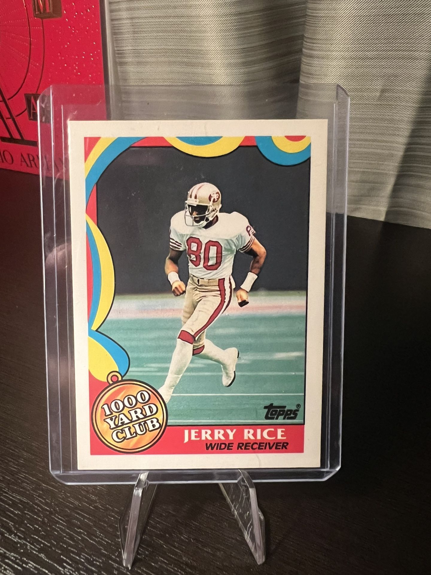 Topps Jerry Rice 1,000 Yard Club