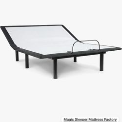 Head Up Only Adjustable Bed Frame w/ Head Board Bed Set QUEEN SIZE