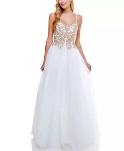 Gold Princess Prom Gown