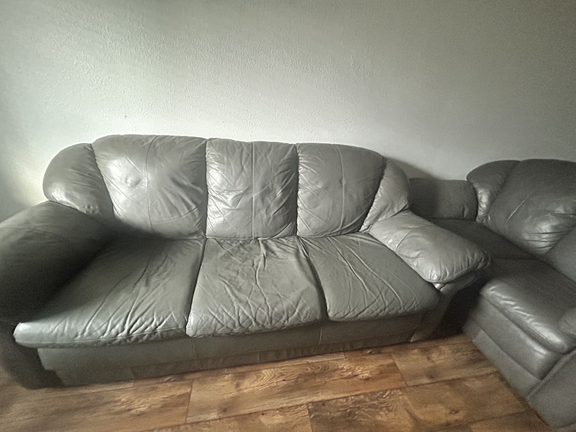 Grey Two Piece Couch