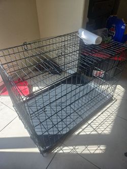 Brand:precision pet, model:two door, color: black,  size: 25in