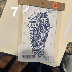 Stepsyy Tattoos - Last 2 Weeks - Waterproof & Scratch Proof