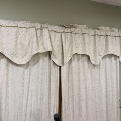 Curtain valances five dollars each