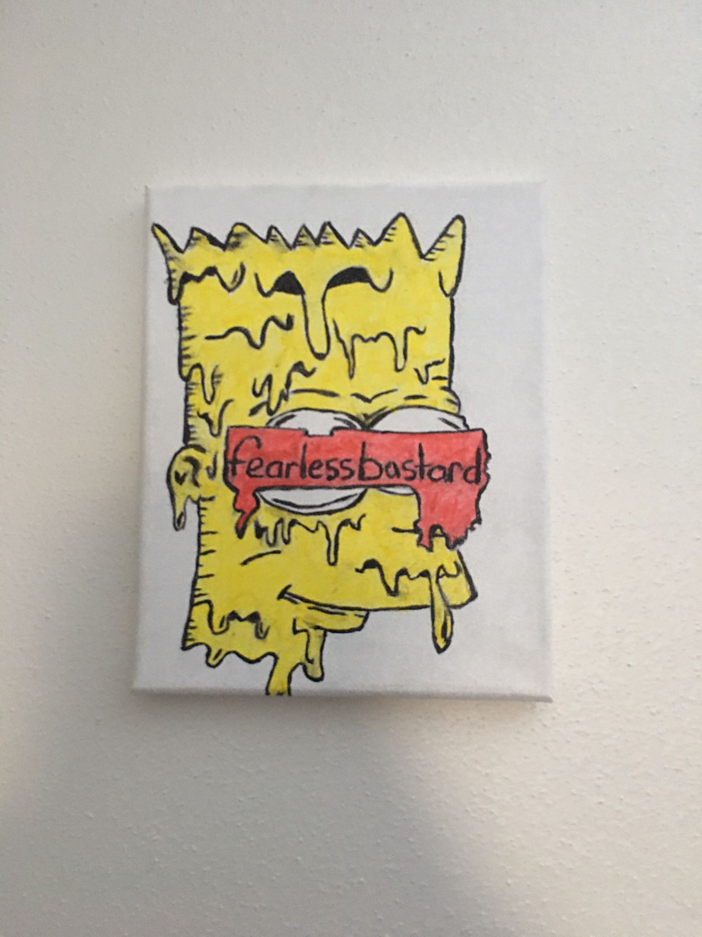 Fearless Bastard | Bart Simpson 8x10