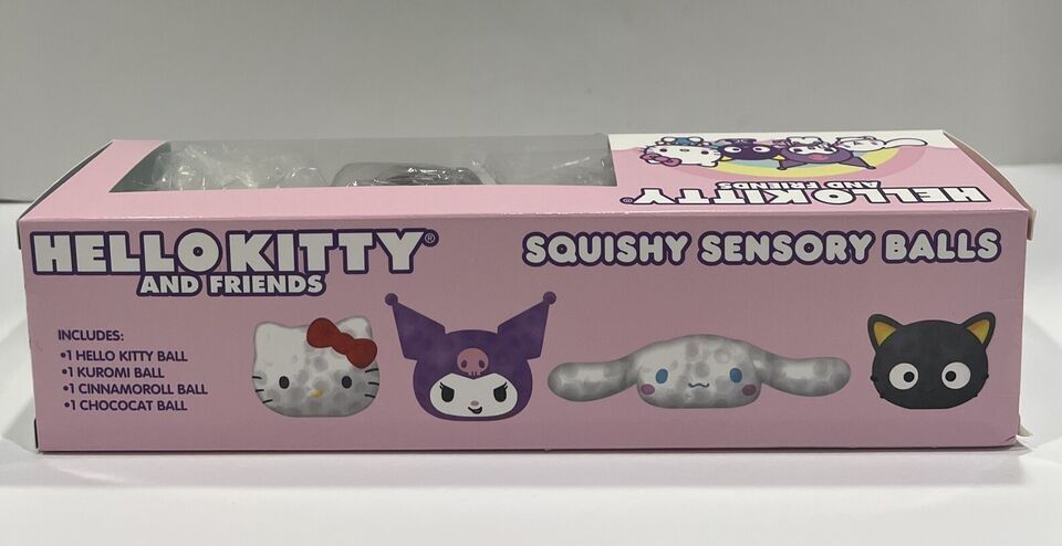 Hello Kitty Sqishy Sensory Balls New