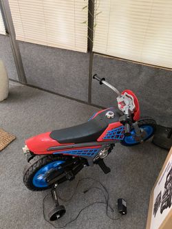 Spider Man Electric motorcycle