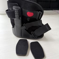 Walking Boot & Crutches