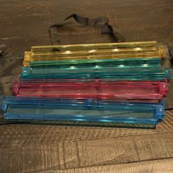 Mahjong Racks With Pushers (set of 4 plus a bag)