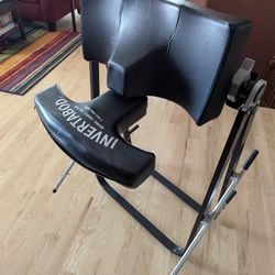 Invertabod spinal decompression machine.