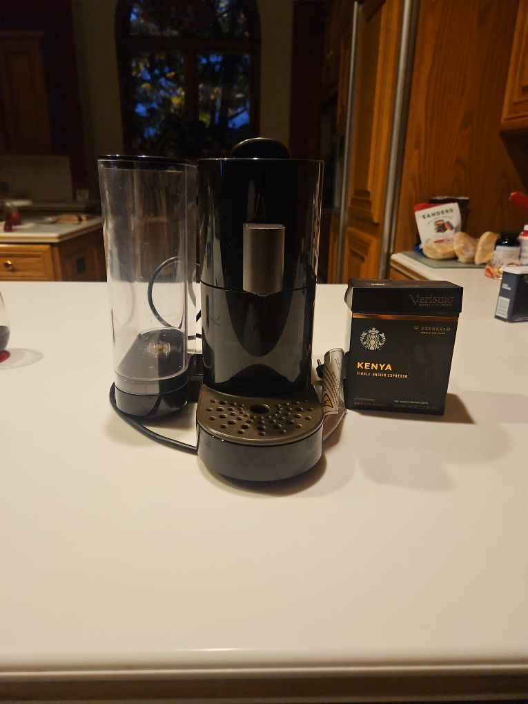 Verismo Starbucks K-fee Coffee Maker & Espresso Pod Machine