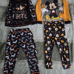 Boys pajama & shirt bundle (3 pieces) size 3T 🎃