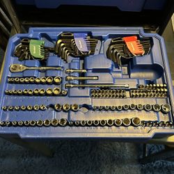 Duralast 1/4in, 3/8in and 1/2in Drives Mechanics Tool Set 256 Pc 