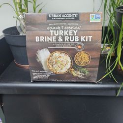 TURKEY BRINE & RUB KIT. 12 Oz