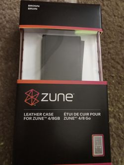 Brand New Leather Case For Zune 4/8gb