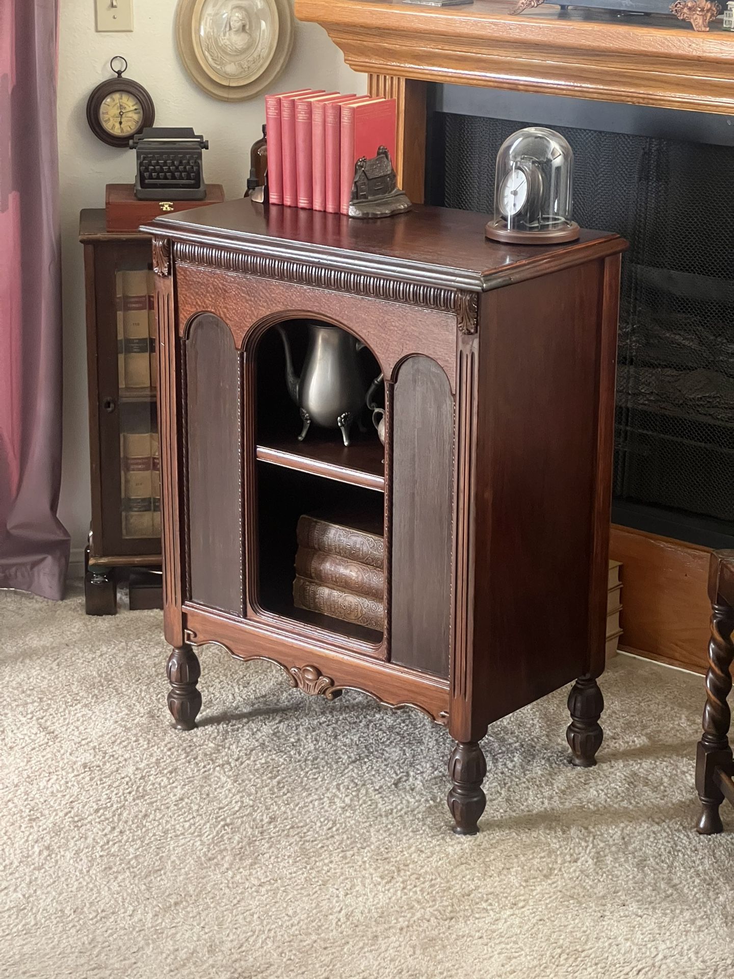 Antique Radio Cabinet