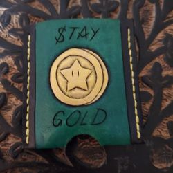 Custom Super Nintendo "Stay Gold" Wallet