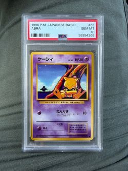 1996 Abra Base Set Japanese PSA10