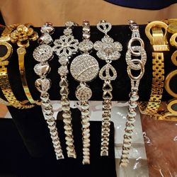 Pulseras Y Semanarios Artesanal Y Acero Inoxidable 