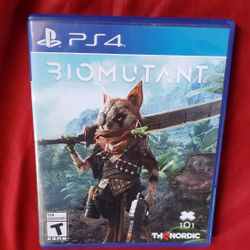 Biomutant PS4 Game (Free PS5 upgrade)