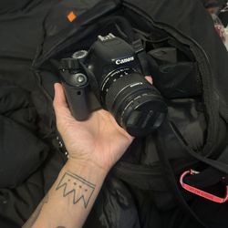 Canon rebel t3i w/lens And Extras