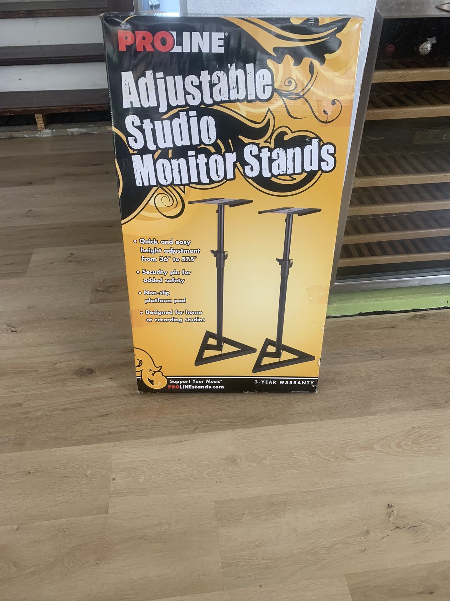 Proline Adjustable Studio Monitor Stand