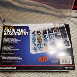 76 Drain Plug Assortment  Atd 385 New. Tapings Para Lasbandejas De Aseite Devarios Carros Ytrocas