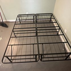 Queen Or Individual Twin Size Metal Bed Frames