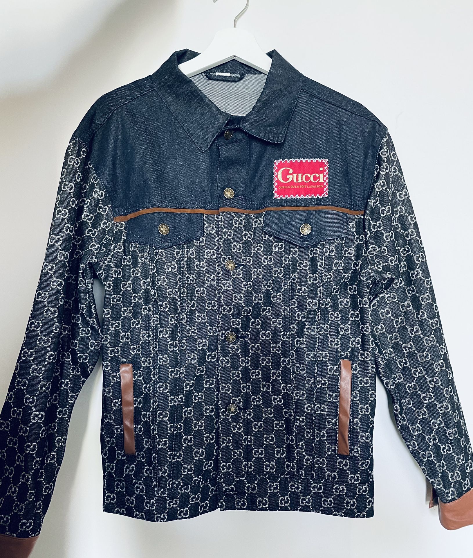 Gucci Eco washed organic denim jacket