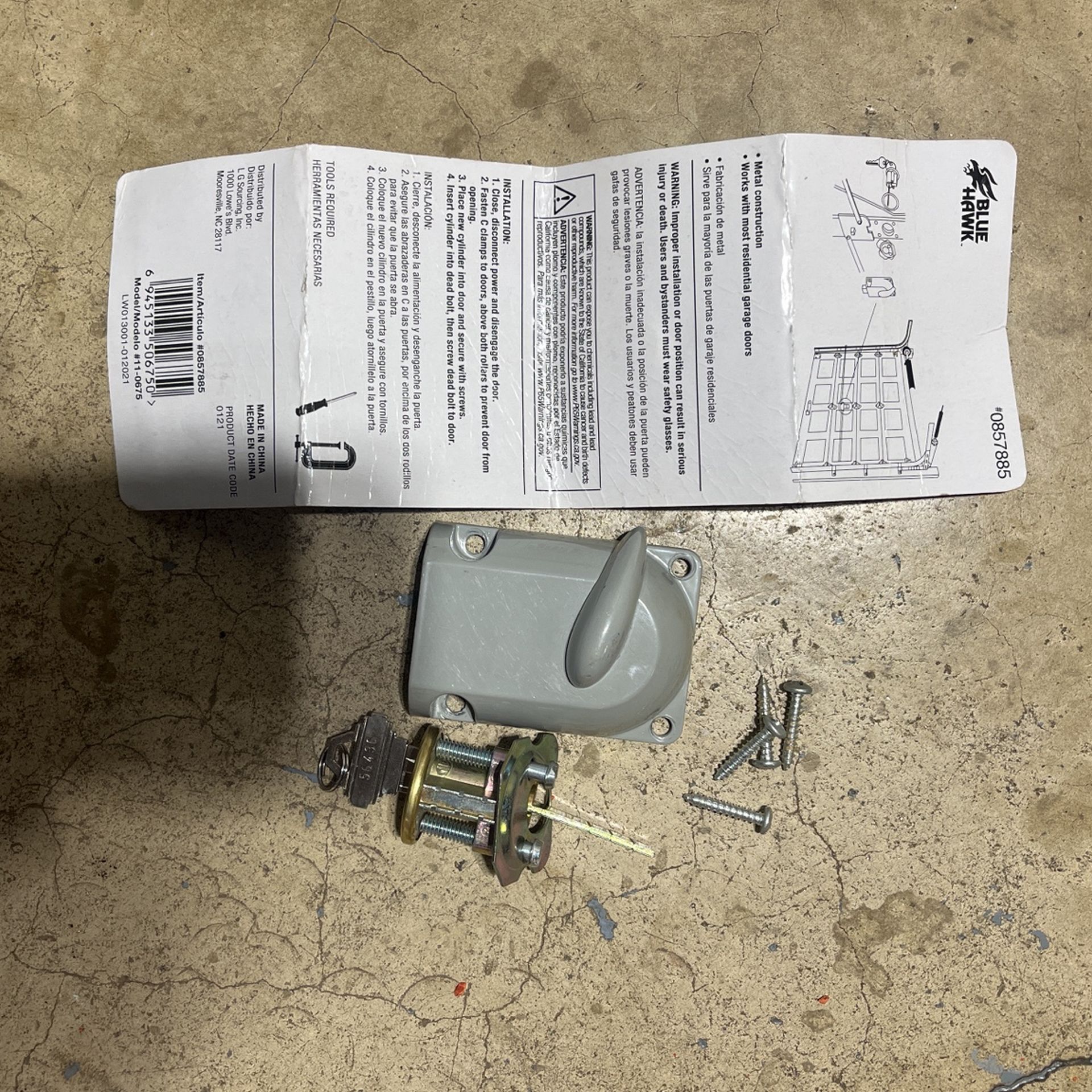 Blue Hawk Residential Dead Bolt Lock