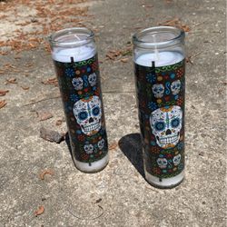 Day Of The Dead Candles