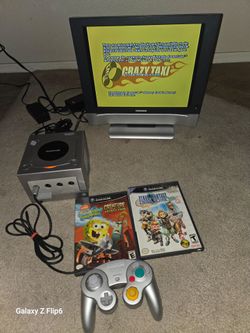Nintendo gamecube silver