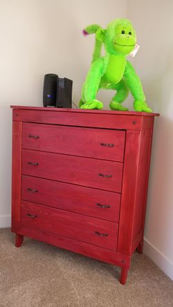 Solid Wood 4 Drawers