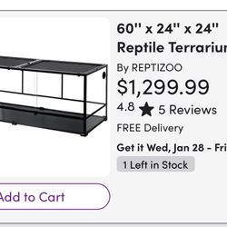 Reptile Enclosure Very big! 