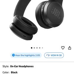 JBL Headphones 460 NC Live