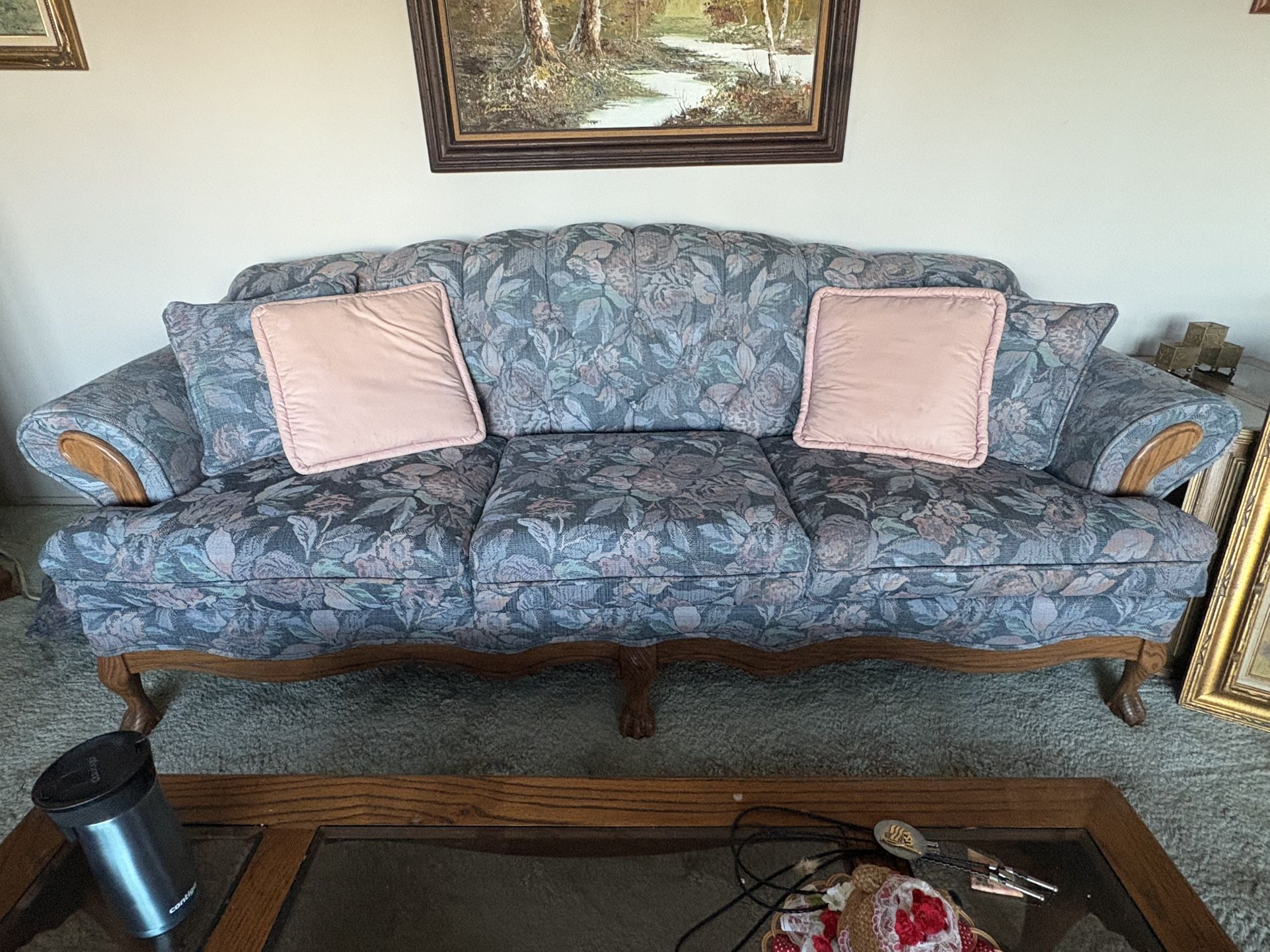 Entire Living Room (couch, loveseat, chair, coffee table, 2 end tables)