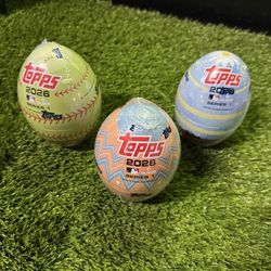 Topps baseball card Easter edition