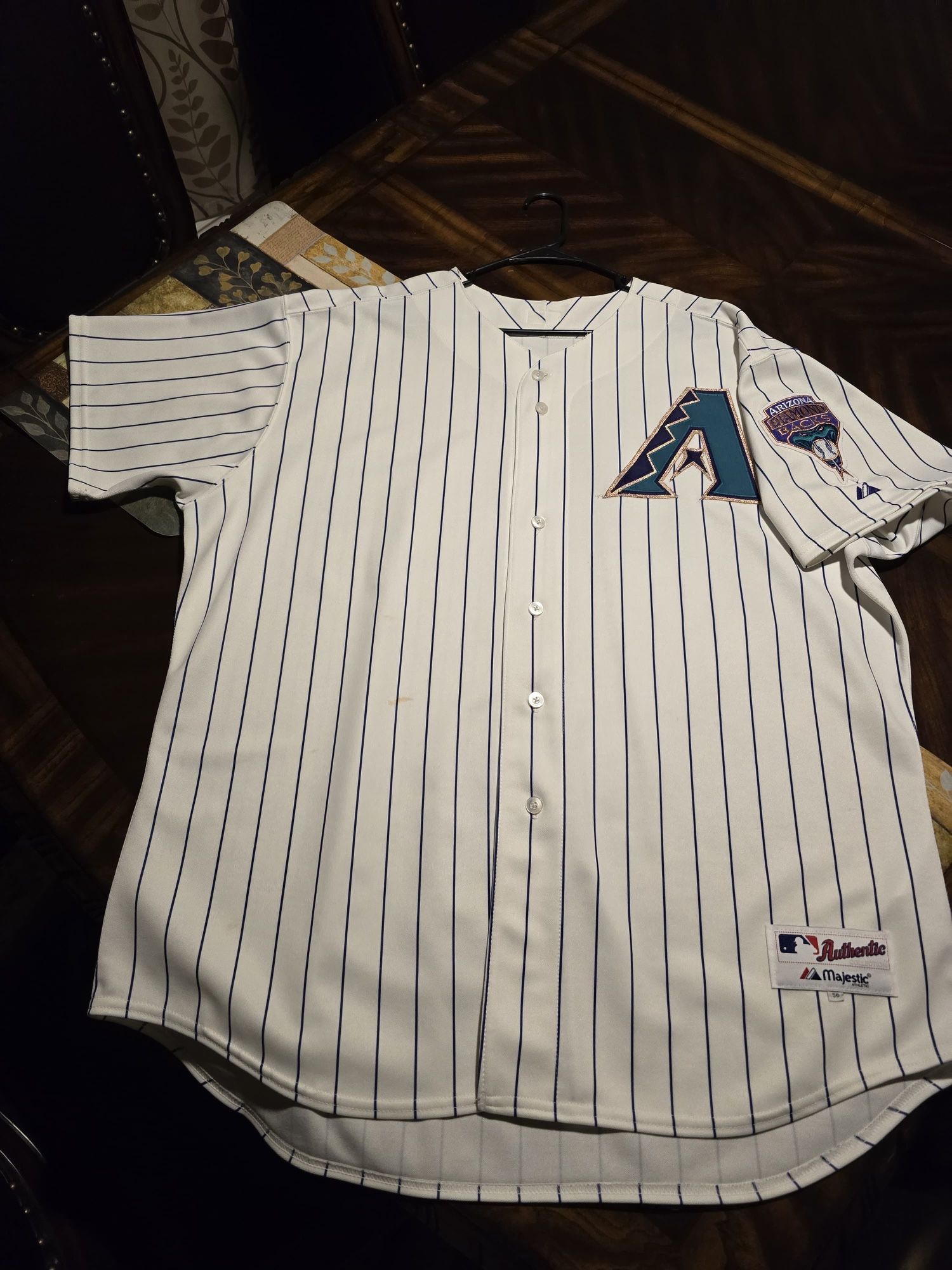 Diamond Backs Baseball Button Up Shirt 2001