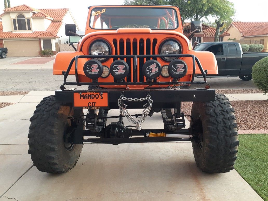 1978 CJ7 JEEP BIG LIFT