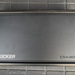 
Used Kicker CXA3604 - 4x90-Watt 4-Channel Full-Range Amp