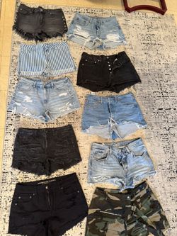 Women’s Jeans Shorts Size 10/30 Levi’s American Eagle Inc Concepts And Misc