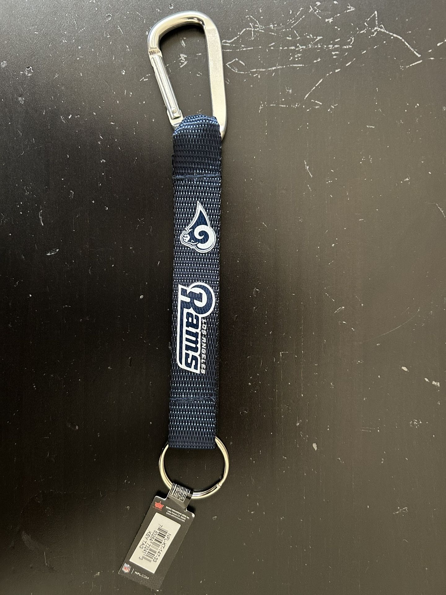 Los Angeles Rams Carabiner Keychain