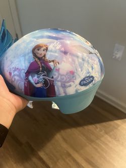 Girls Frozen Helmet 🪖 