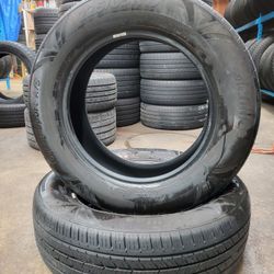🔥 (2) 225 65 17 Advanta All Season Tires 